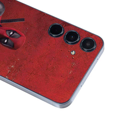 Marvel Deadpool Legacy Deadpool Red Poster Galaxy A35 5G Skin